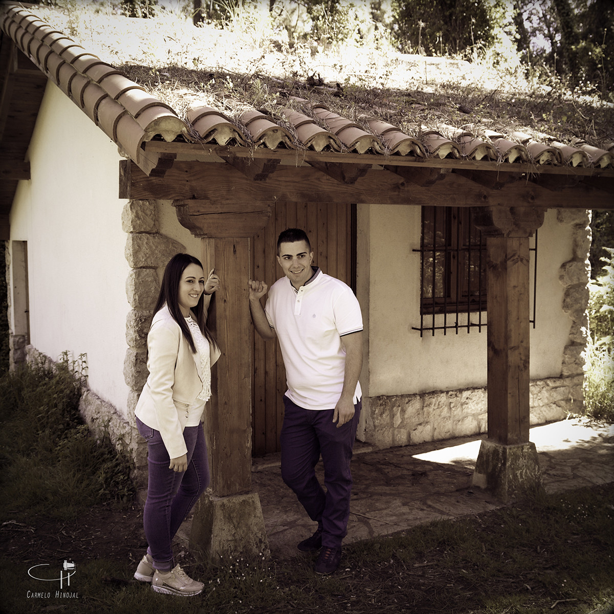 Sesión preboda de Paula y Pablo. Fotógrafo Carmelo Hinojal, en Santander, Cantabria.