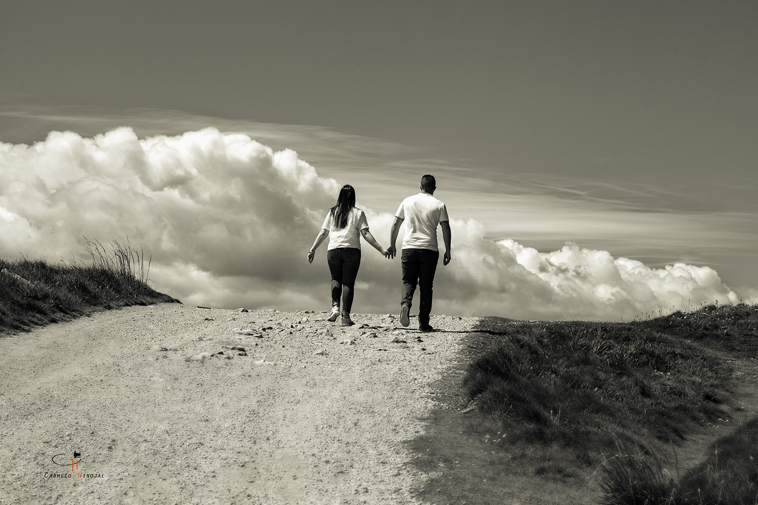 Sesión preboda de Paula y Pablo. Fotógrafo Carmelo Hinojal, en Santander, Cantabria.