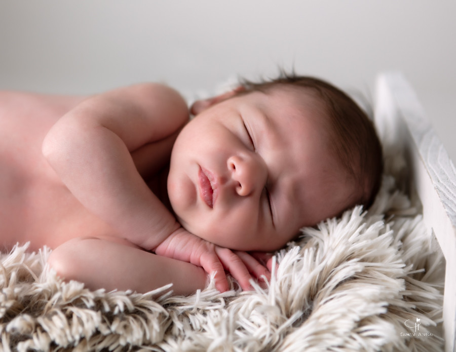 Sesión Newborn, sesión recién nacido, fotógrafo Carmelo Hinojal, Santander, Cantabria