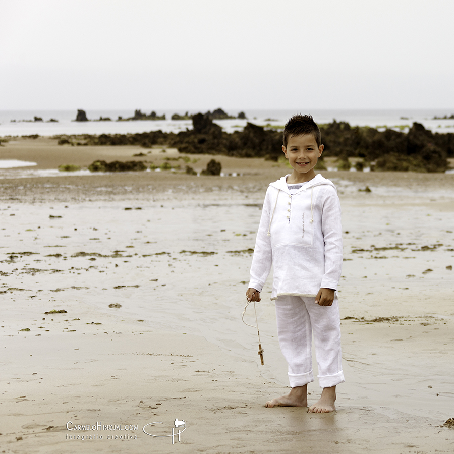 Fotografía Primera Comunión,fotógrafo Carmelo hinojal, Santander, Cantabria