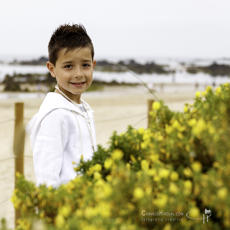 Fotografía Primera Comunión,fotógrafo Carmelo hinojal, Santander, Cantabria