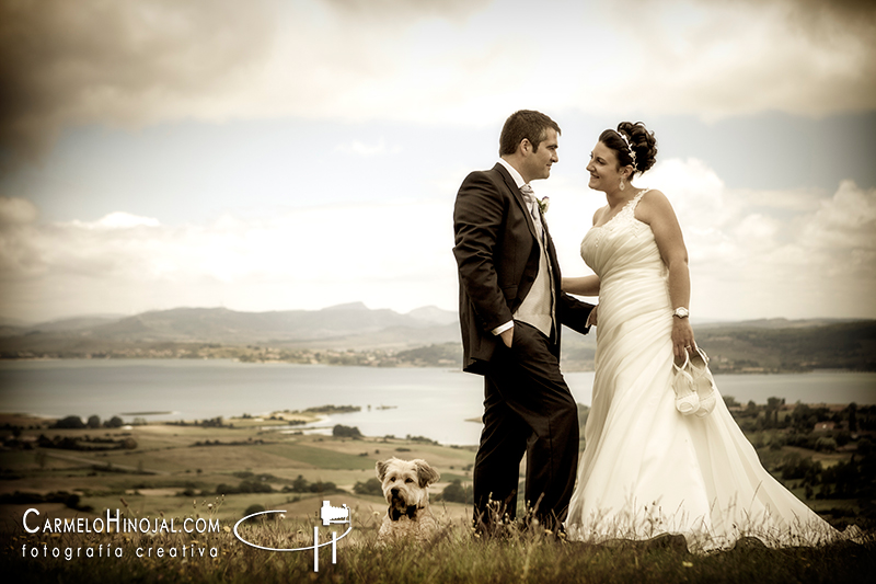 Boda de Olga y Guiller. Fotógrafo Carmelo Hinojal, Santander