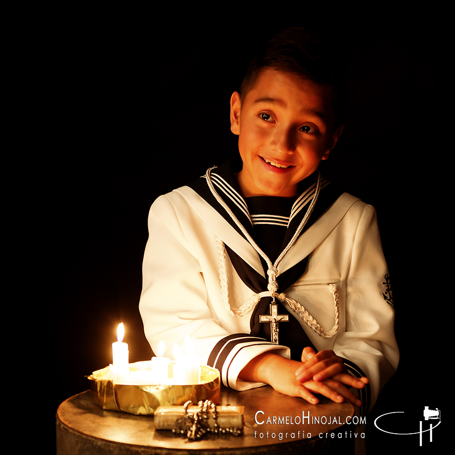 Fotografía Primera Comunión,fotógrafo Carmelo hinojal, Santander, Cantabria, Bilbao, Palencia, Valladolid