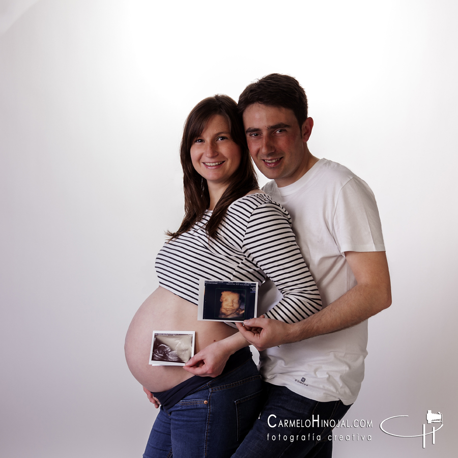 Sesión de estudio embarazada. Fotógrafo Carmelo Hinojal, Santander (Cantabria)02