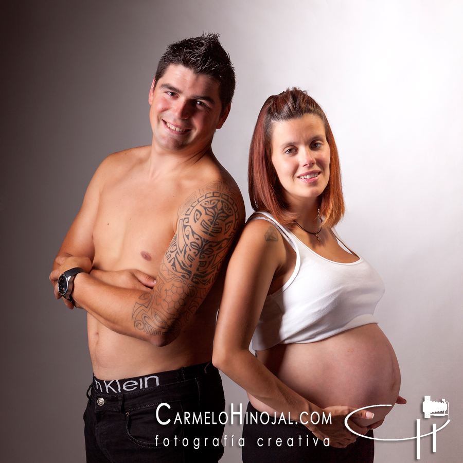 Carmelo Hinojal fotógrafo de Santander, fotografías de embarazada