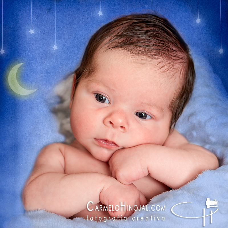 fotografía estudio infantil, fotógrafo Carmelo Hinojal, Santander